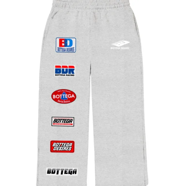 BOTTEGA DESIRES BDR PATCHES SWEATS (GRAY)