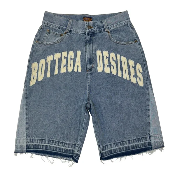 BOTTEGA DESIRES DENIM SHORTS (BLUE)