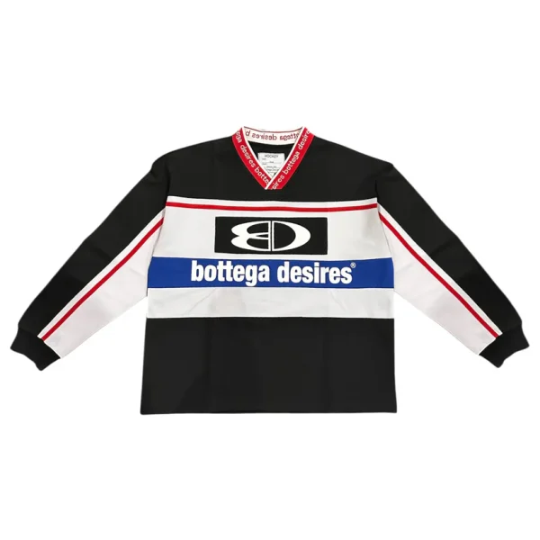 BOTTEGE DESIRES HOCKEY LONG SLEEVE JERSEY (BLACK)