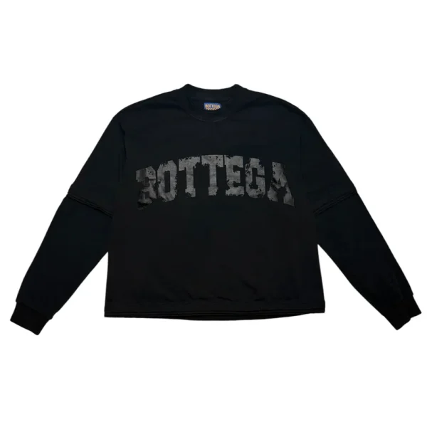 BOTTEGE DESIRES WAR LONG SLEEVE T-SHIRT (BLACK)