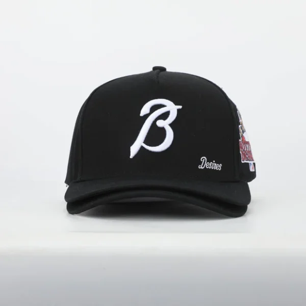 Bottega Desire DOUBLE BRIM HAT (BLACK)